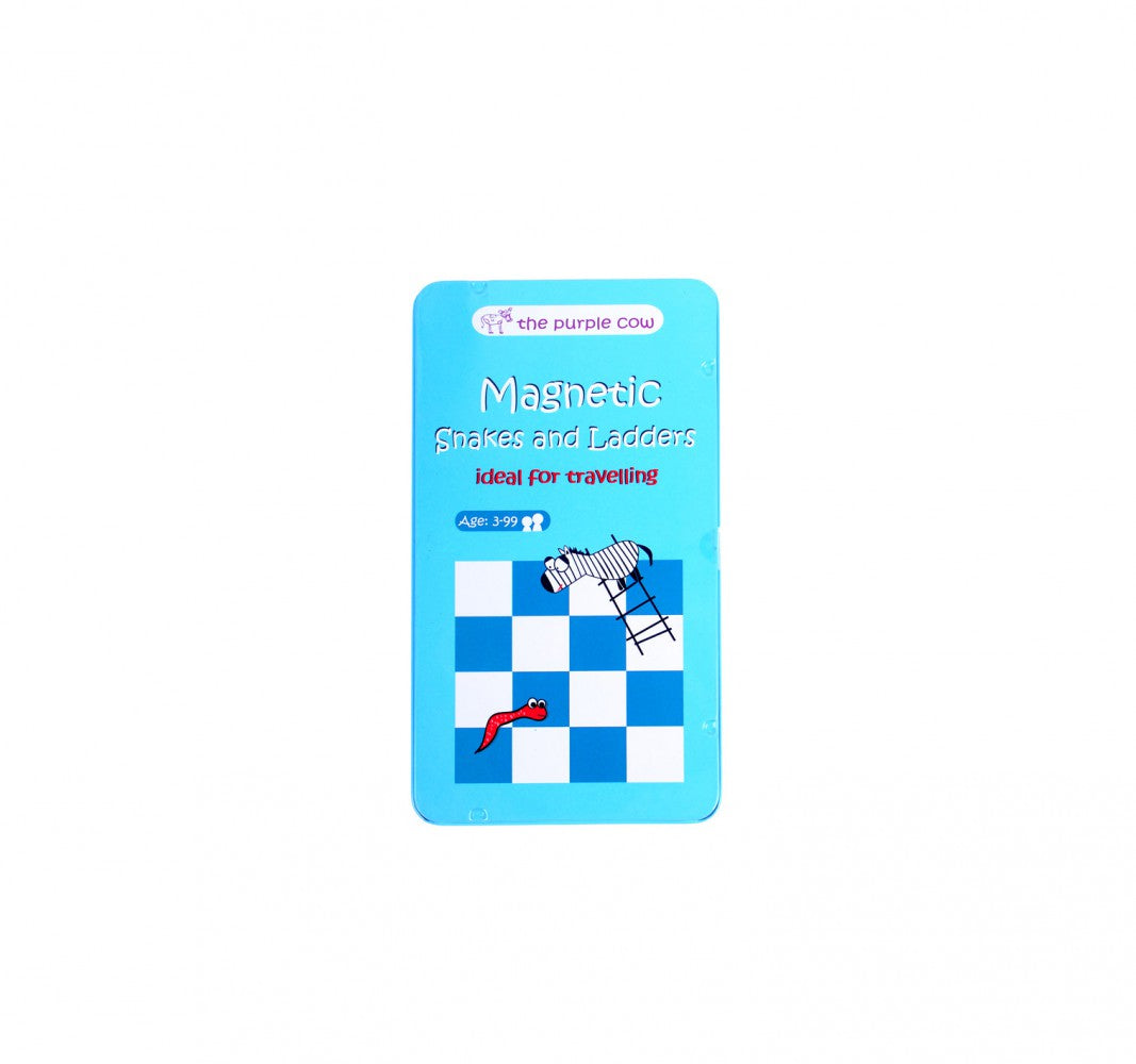 MAGNETIC GAMES TIN SNAKES AND LADDERS - Toyworld Frankston
