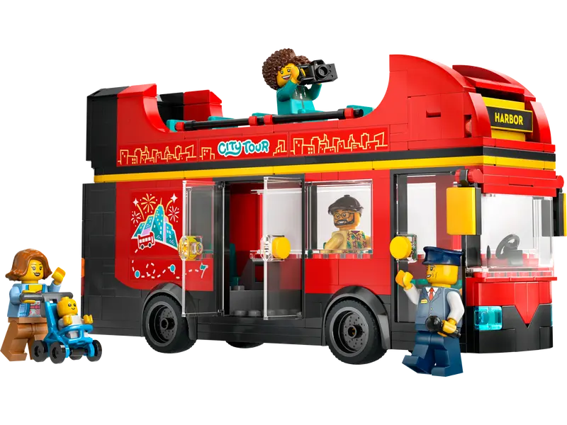 LEGO 60407 RED DOUBLE DECKER SIGHTSEEING BUS Toyworld Frankston