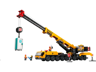 LEGO 60409 - YELLOW MOBILE CONSTRUCTION CRANE - Toyworld Frankston