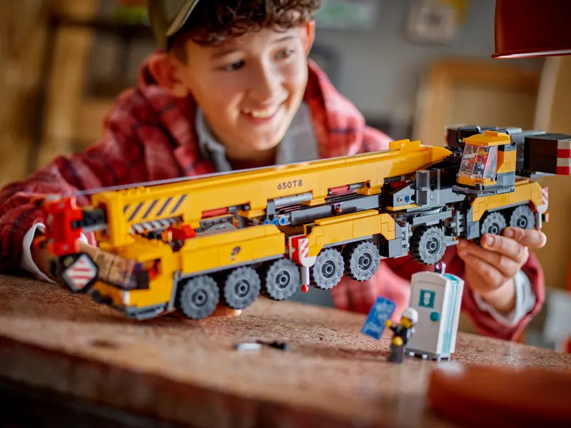 LEGO 60409 - YELLOW MOBILE CONSTRUCTION CRANE - Toyworld Frankston