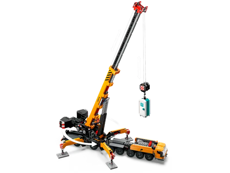 LEGO 60409 - YELLOW MOBILE CONSTRUCTION CRANE - Toyworld Frankston