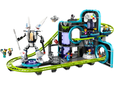 LEGO 60421 - ROBOT WORLD ROLLER-COASTER PARK - Toyworld Frankston