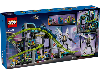 LEGO 60421 - ROBOT WORLD ROLLER-COASTER PARK - Toyworld Frankston