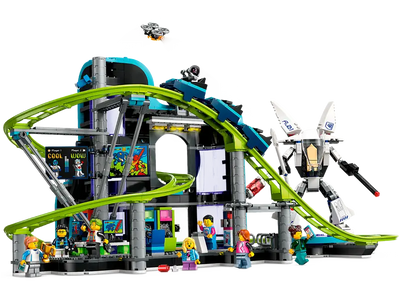 LEGO 60421 - ROBOT WORLD ROLLER-COASTER PARK - Toyworld Frankston