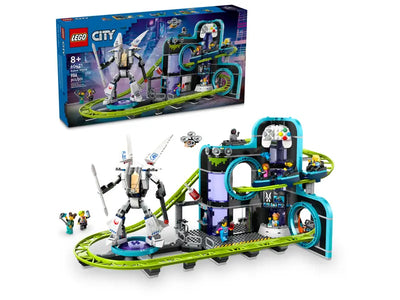 LEGO 60421 - ROBOT WORLD ROLLER-COASTER PARK - Toyworld Frankston