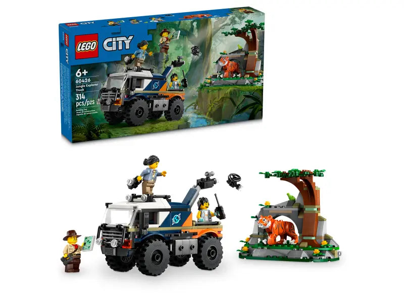 LEGO 60426 - JUNGLE EXPLORER OFF-ROAD TRUCK - Toyworld Frankston