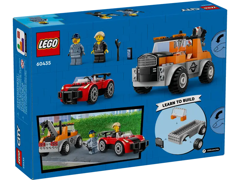 LEGO 60435 - TOW TRUCK AND SPORTS CAR REPAIR - Toyworld Frankston