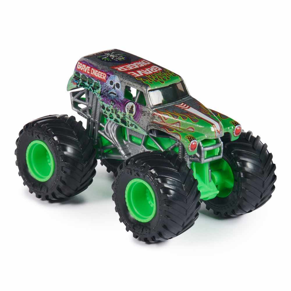 Grave Digger Krazy Train Monster Truck Toy Monster Jam, Official
