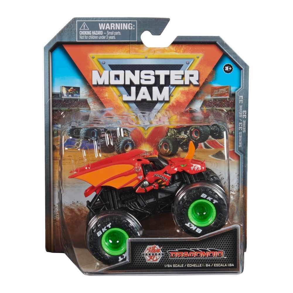 MONSTER JAM 1:64 DIECAST TRUCKS - DRAGONOID - Toyworld Frankston