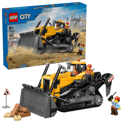 LEGO 60466 CITY - YELLOW BULLDOZER - Toyworld Frankston