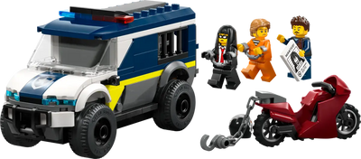 LEGO 60479 CITY  - POLICE PRISONER TRANSPORT VAN - Toyworld Frankston
