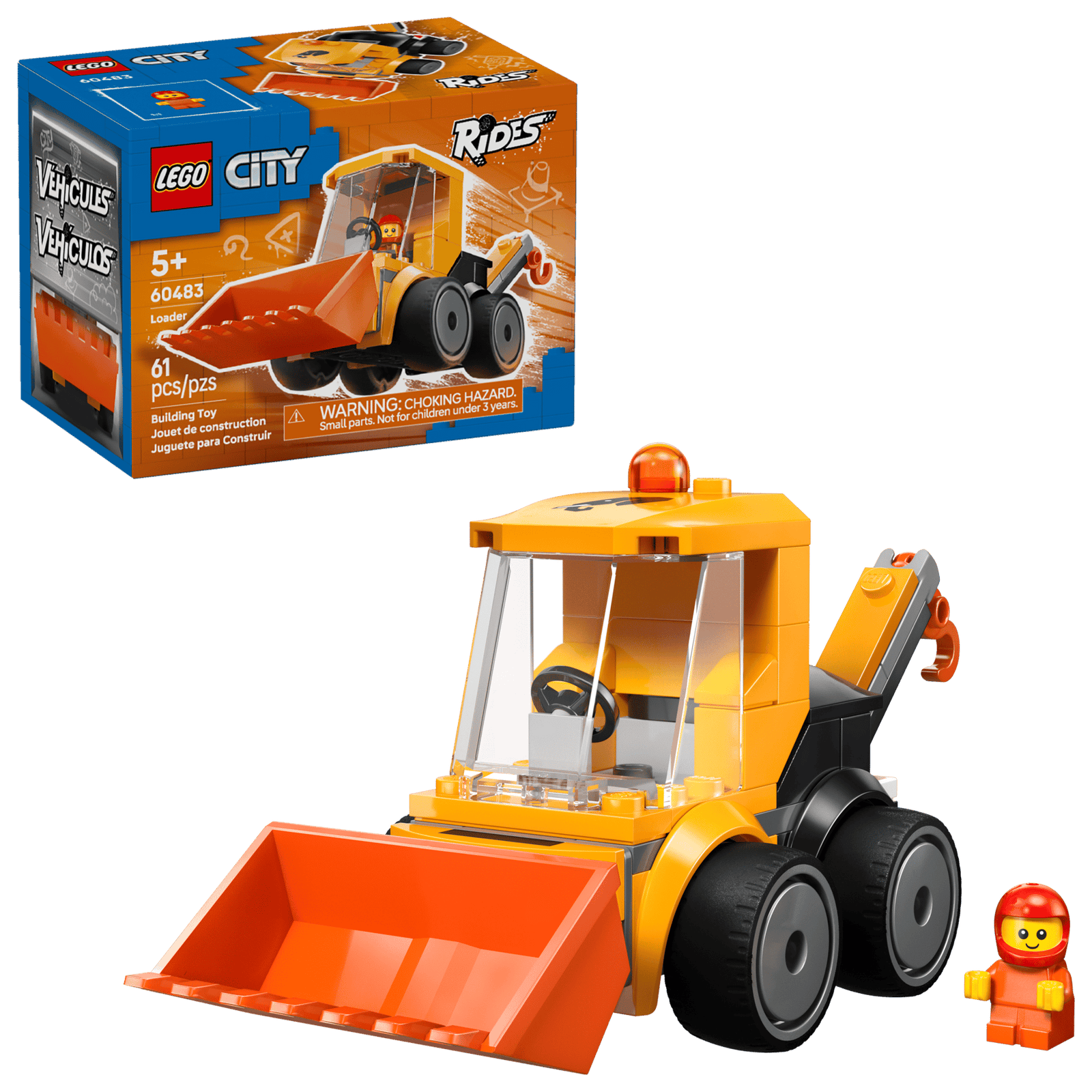 LEGO 60483 CITY - CONSTRUCTION LOADER - Toyworld Frankston
