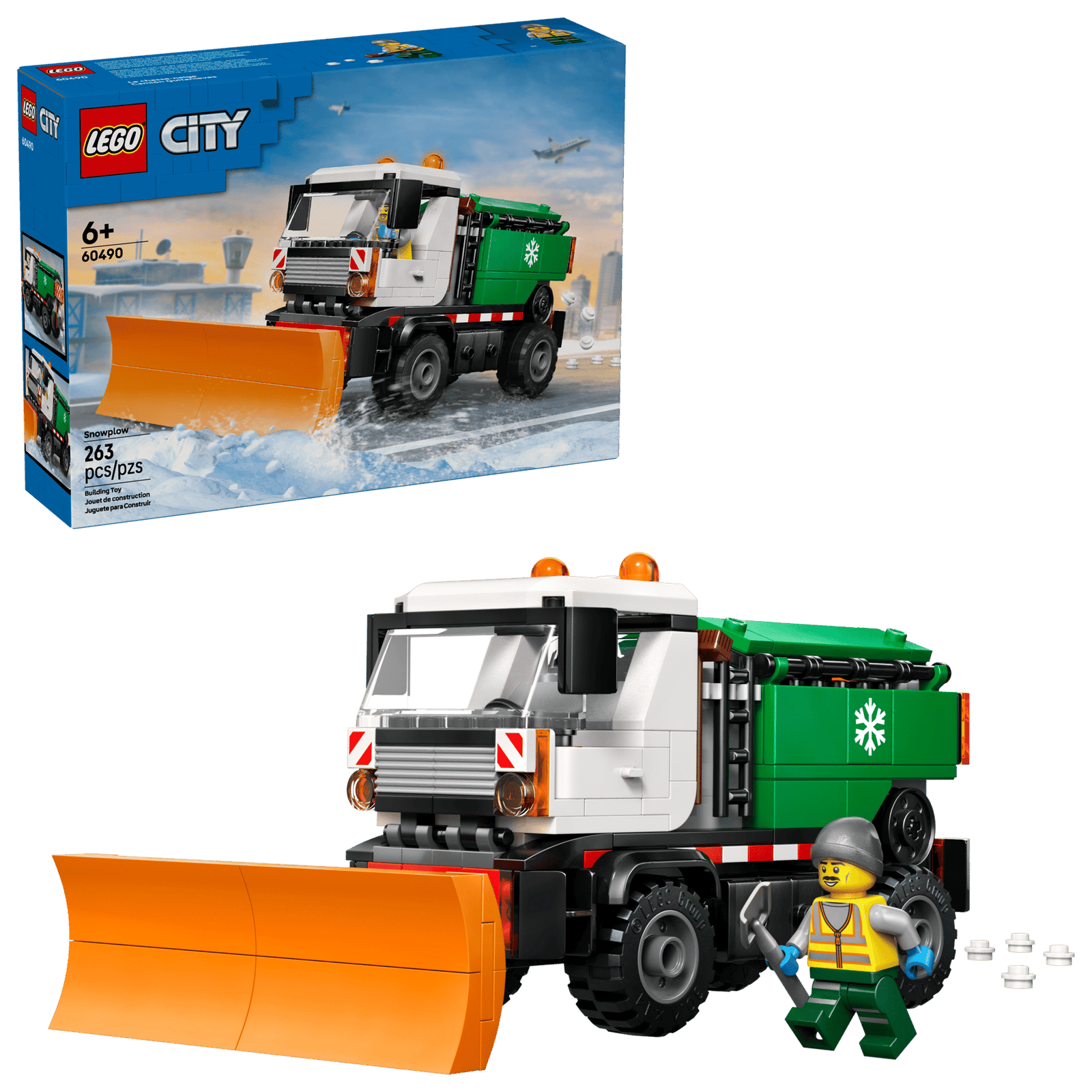 LEGO 60490 CITY - SNOWPLOUGH - Toyworld Frankston
