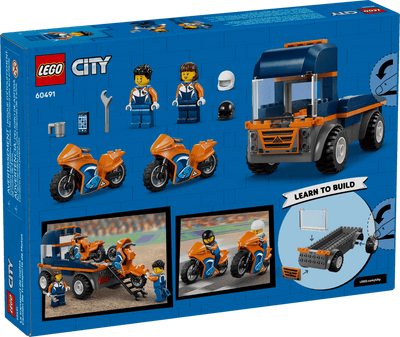 LEGO 60491 CITY - MOTORCYCLE TRANSPORTER - Toyworld Frankston