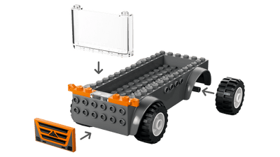LEGO 60491 CITY - MOTORCYCLE TRANSPORTER - Toyworld Frankston