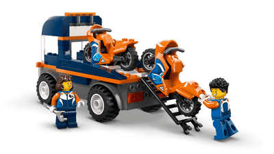 LEGO 60491 CITY - MOTORCYCLE TRANSPORTER - Toyworld Frankston