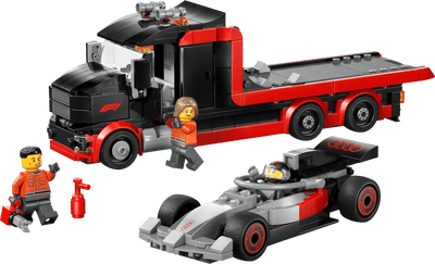 LEGO 60493 CITY - F1 DISPLAY TRUCK WITH AUDI F1 RACE CAR - Toyworld Frankston
