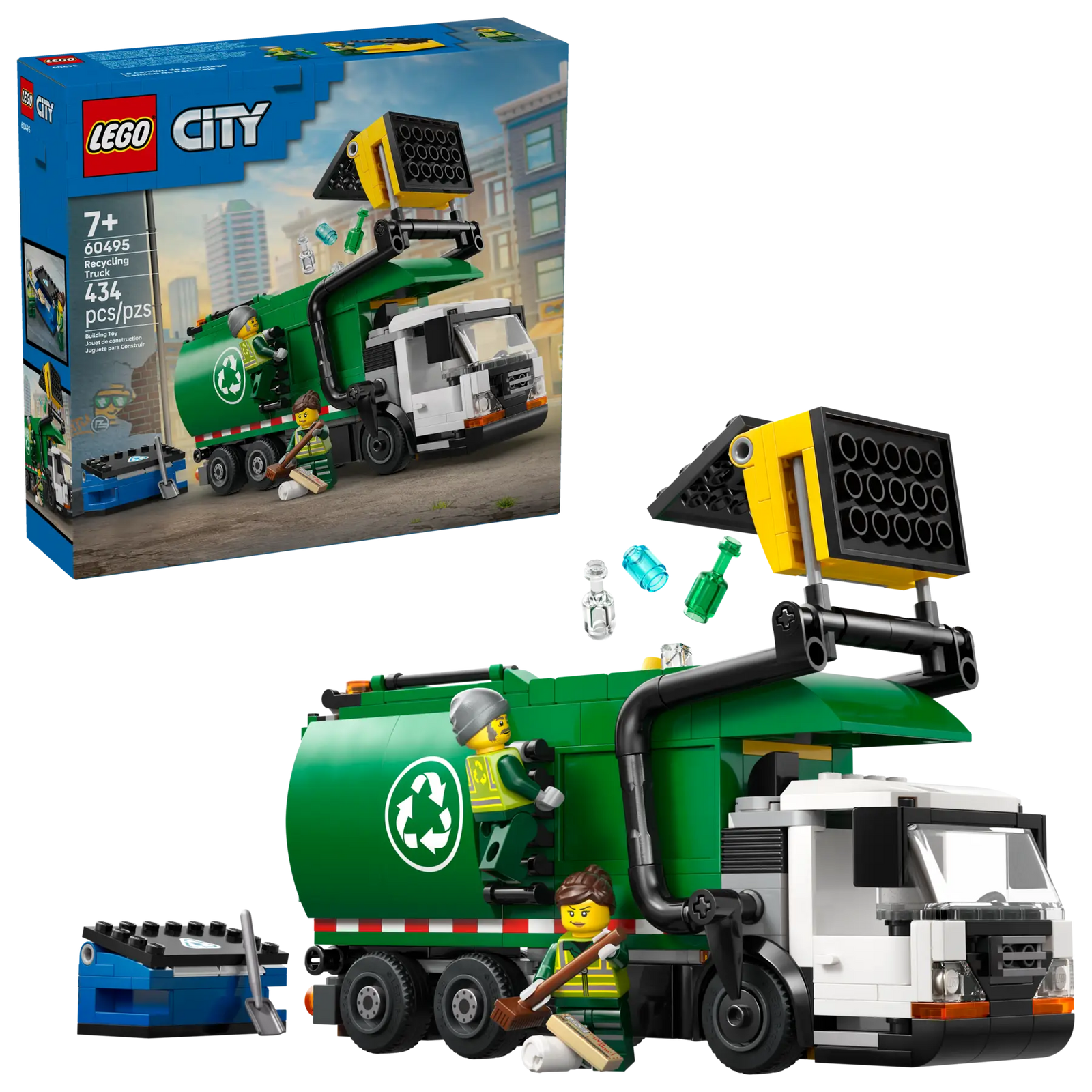 LEGO 60495 CITY- RECYCLING TRUCK - Toyworld Frankston