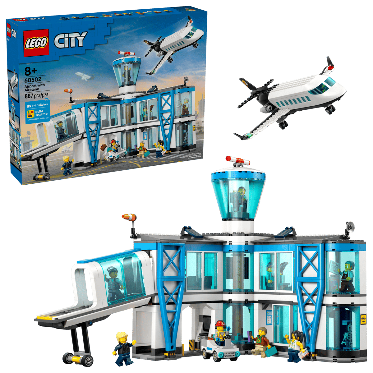 LEGO 60502 CITY - AIRPORT WITH AIRPLANE - Toyworld Frankston