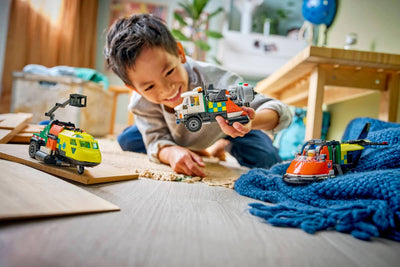 LEGO 60505 CITY - AIRPLANE, SERVICE TRUCK AND HOVERCRAFT REMIX - Toyworld Frankston