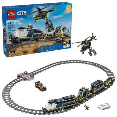 LEGO CITY 60508 - POLICE TRAIN HEIST - Toyworld Frankston