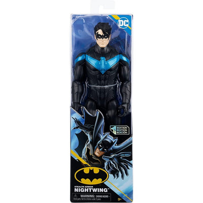 BATMAN 12 INCH FIGURE - STEALTH ARMOUR NIGHTWING - Toyworld Frankston