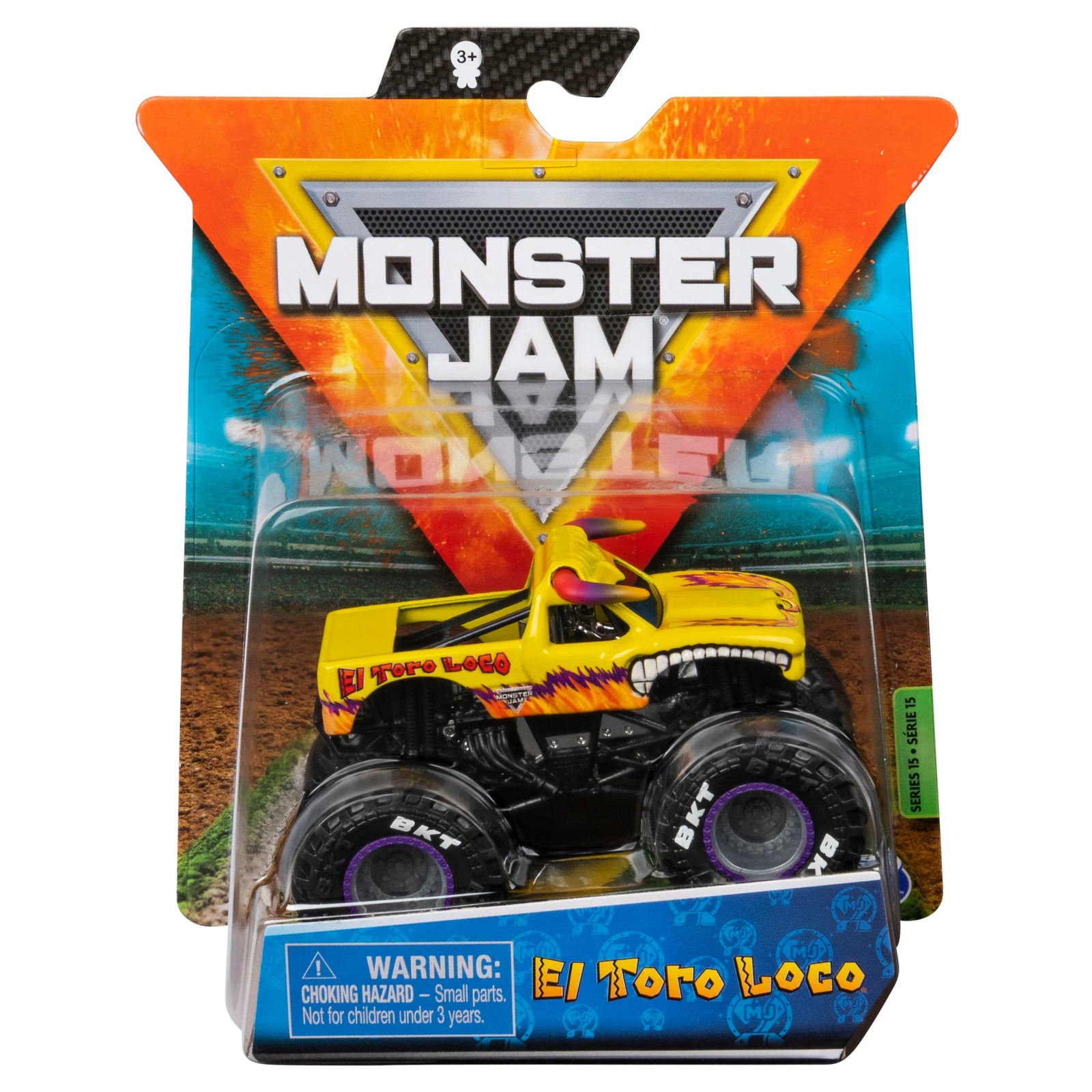 MONSTER JAM 1:64 DIE CAST SINGLE PACK - EL TORO LOCO - Toyworld Frankston