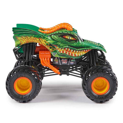 MONSTER JAM - 1:24 DIECAST TRUCK - DRAGON - Toyworld Frankston
