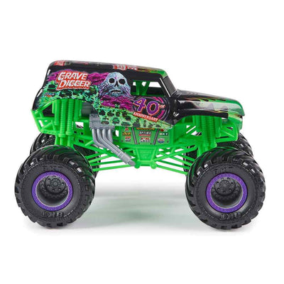 MONSTER JAM - 1:24 DIECAST TRUCK - GRAVE DIGGER - Toyworld Frankston