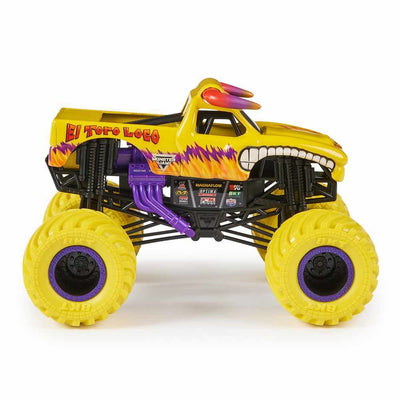 MONSTER JAM - 1:24 DIECAST TRUCK - EL TORO LOCO - Toyworld Frankston