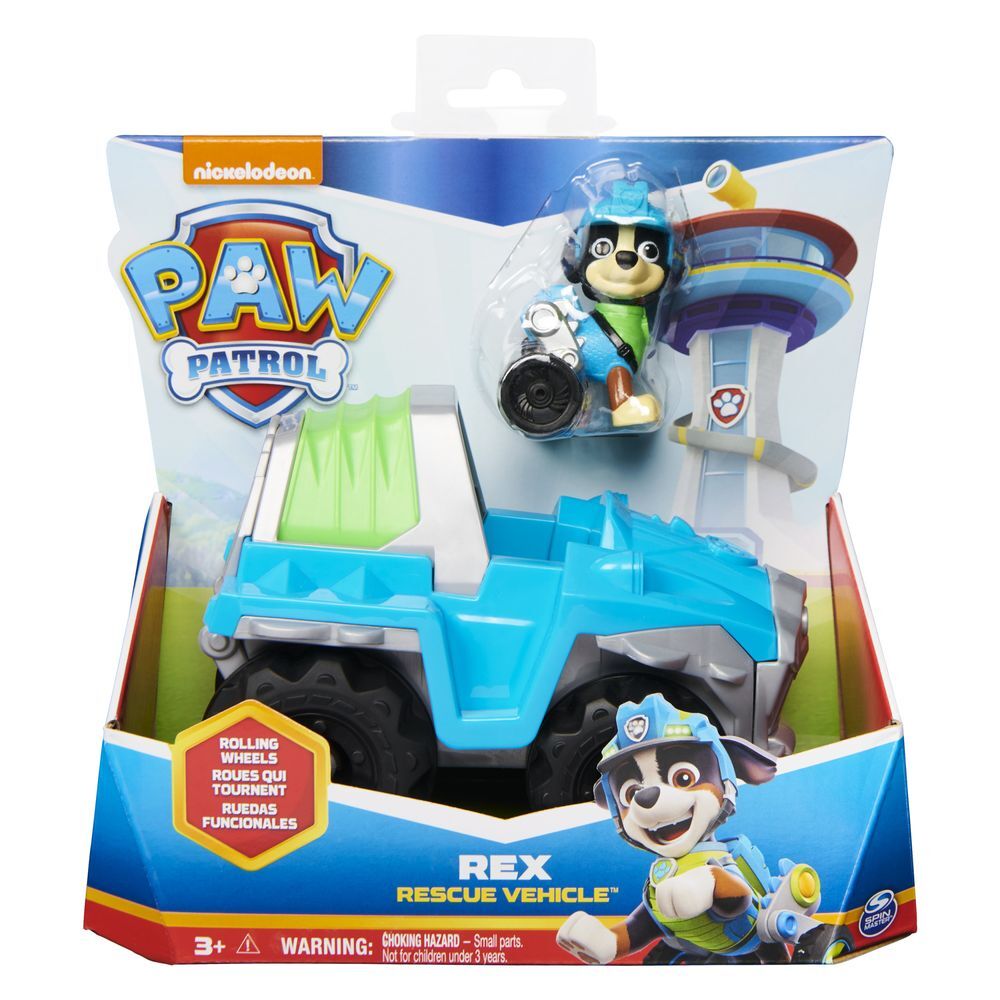 PAW PATROL VEHICLES - REX RESCUE VEHICLE - Toyworld Frankston