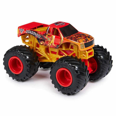 MONSTER JAM 1:64 DIECAST 2 PACK - BAKUGAN DRAGONOID VS BAKUGAN DRAGONOID - Toyworld Frankston
