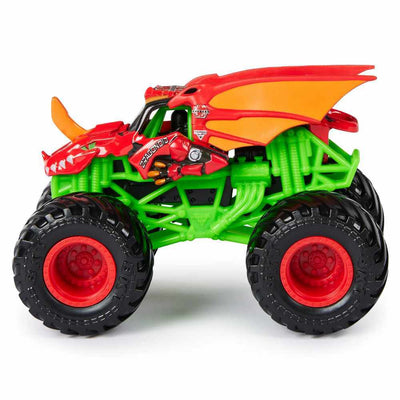 MONSTER JAM 1:64 DIECAST 2 PACK - BAKUGAN DRAGONOID VS BAKUGAN DRAGONOID - Toyworld Frankston