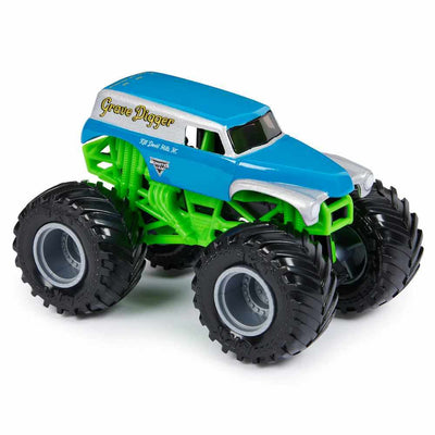 MONSTER JAM 1:64 DIECAST 2 PACK - GRAVE DIGGER VS GRAVE DIGGER THE LEGEND - Toyworld Frankston