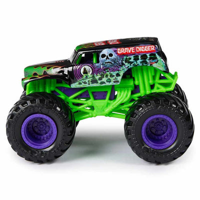 MONSTER JAM 1:64 DIECAST 2 PACK - GRAVE DIGGER VS GRAVE DIGGER THE LEGEND - Toyworld Frankston