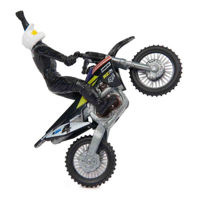 SUPERCROSS 1:24 DIE CAST MOTORCYCLE - RICKY CARMICHAEL 4 - Toyworld Frankston