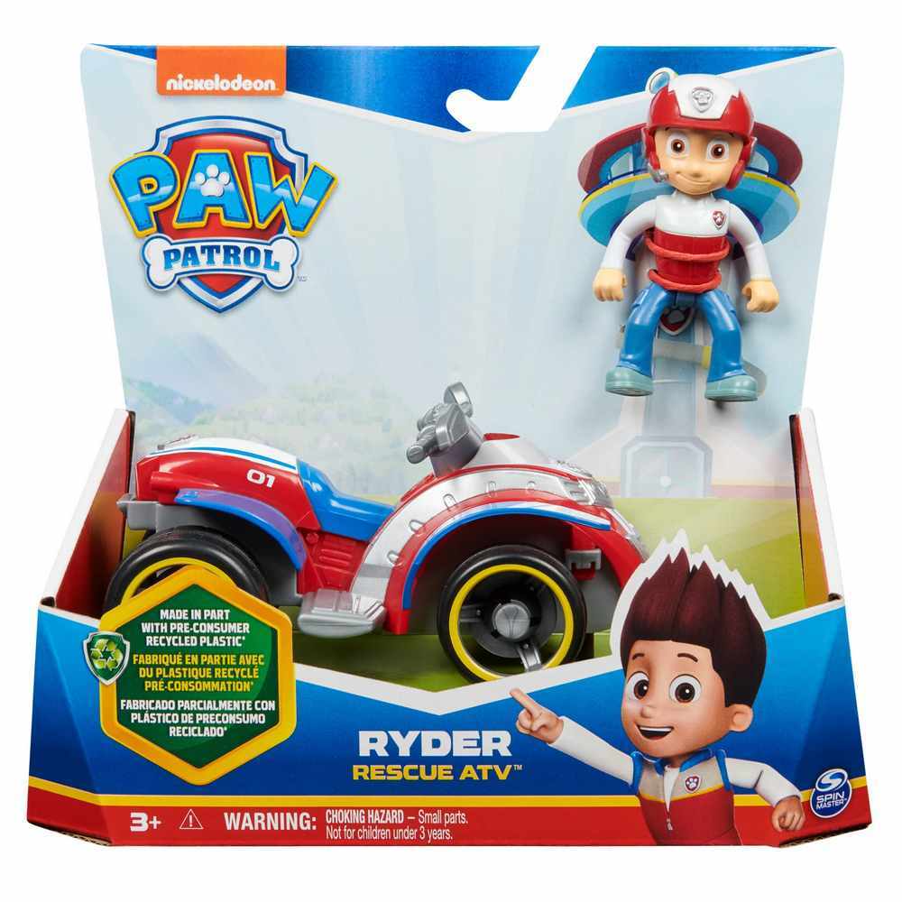 PAW PATROL - BASIC VEHICLE - RYDER RESCUE ATV - Toyworld Frankston