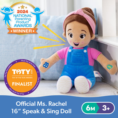 MS. RACHEL SPEAK AND SING PLUSH DOLL - Toyworld Frankston