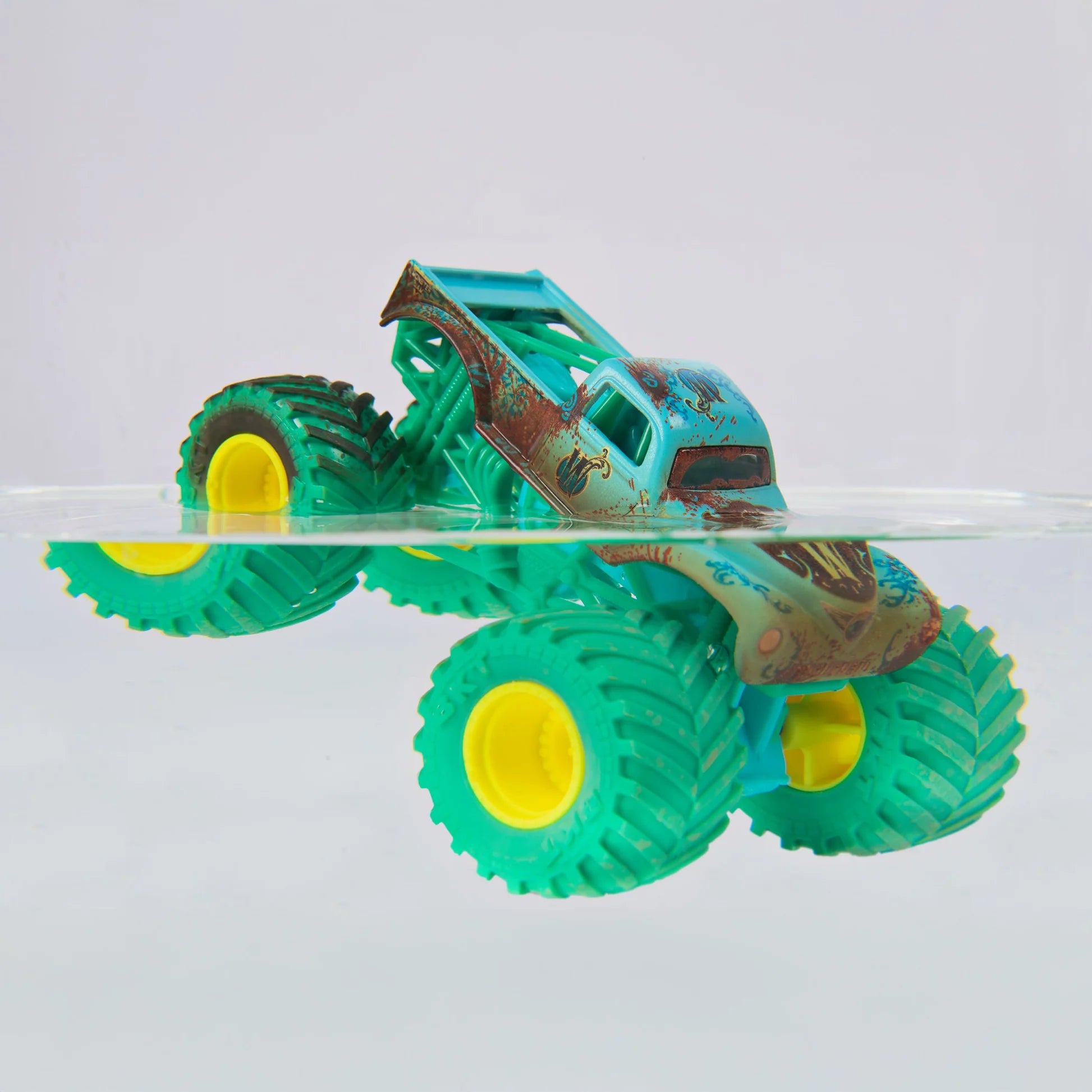 MONSTER JAM - 1:64 DIECAST MUD BLASTERS - WHIPLASH