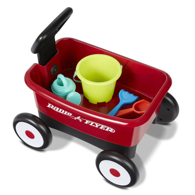 RADIO FLYER PUSH & PULL WALKER WAGON W/ TOOLS - Toyworld Frankston