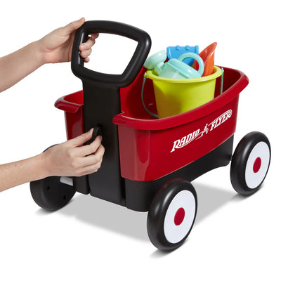 RADIO FLYER PUSH & PULL WALKER WAGON W/ TOOLS - Toyworld Frankston