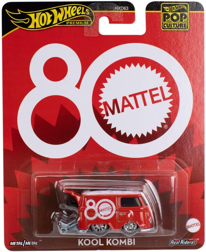 HOT WHEELS PREMIUM POP CULTURE - MATTEL 80TH KOOL KOMBI - Toyworld Frankston