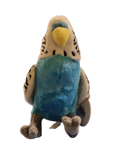 CUDDLE PALS BUDGIE 24CM - BLUE