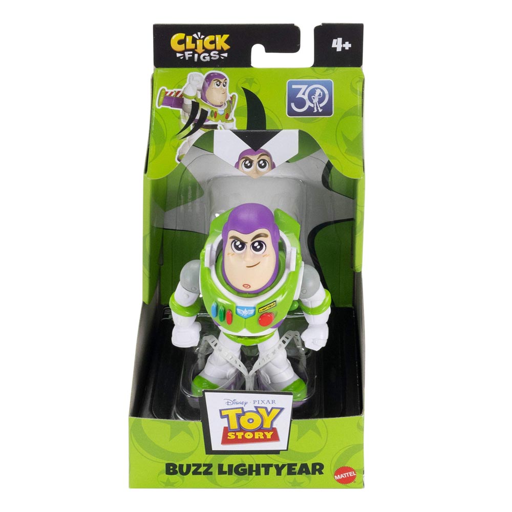 DISNEY PIXAR CLICK FIGS - BUZZ LIGHTYEAR - Toyworld Frankston