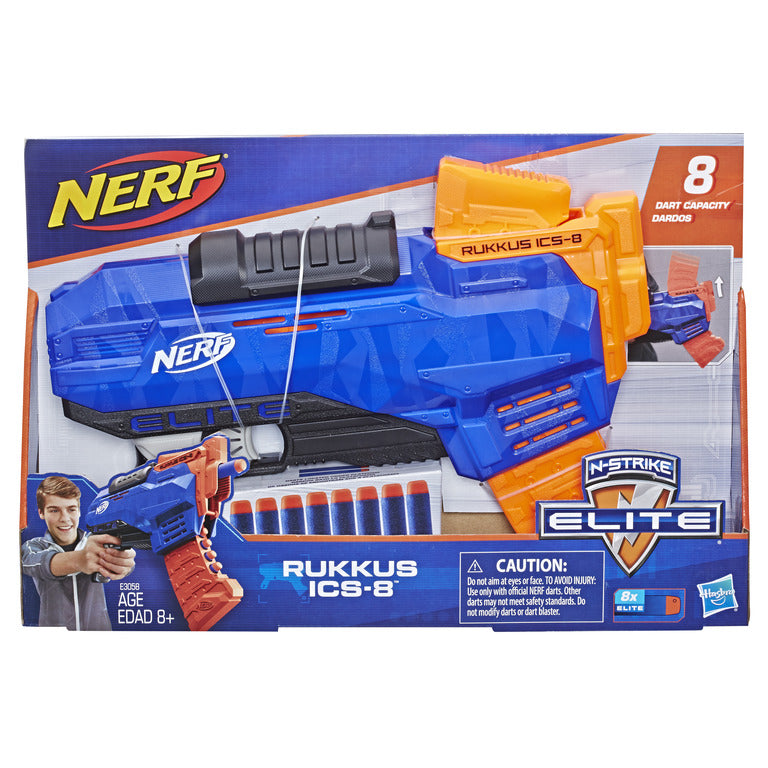 NERF N-STRIKE ELITE RUCKUS ICS-8 - Toyworld Frankston