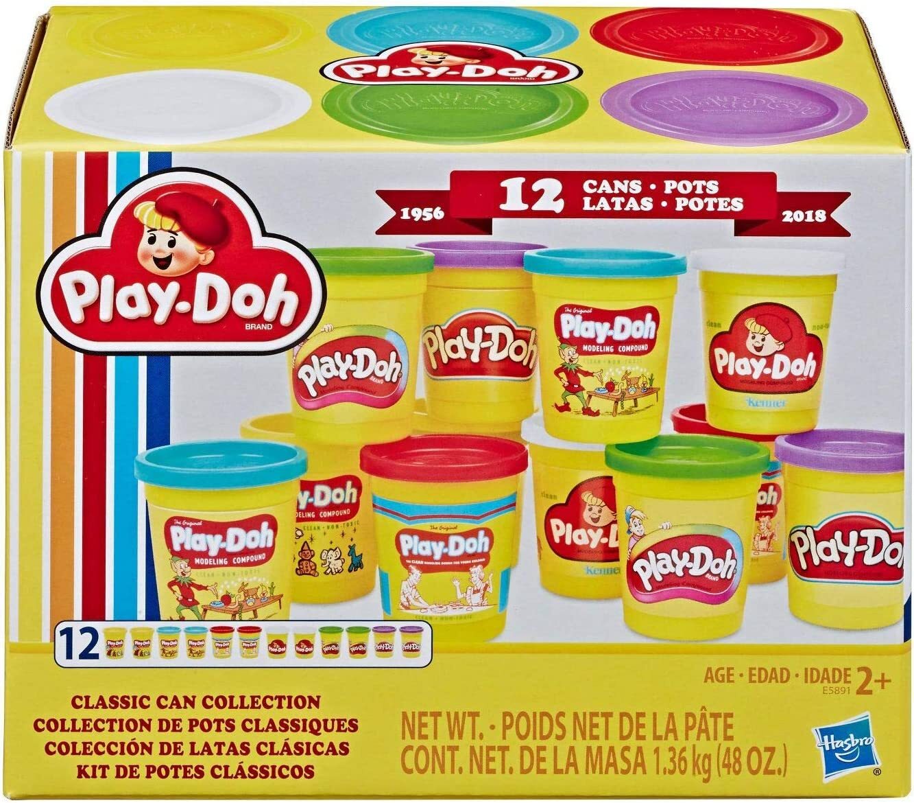 PLAY DOH - CLASSIC CAN COLLECTION - Toyworld Frankston
