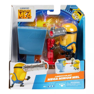 DESPICABLE ME 4  -LAUNCH AND BLAST MEL - Toyworld Frankston