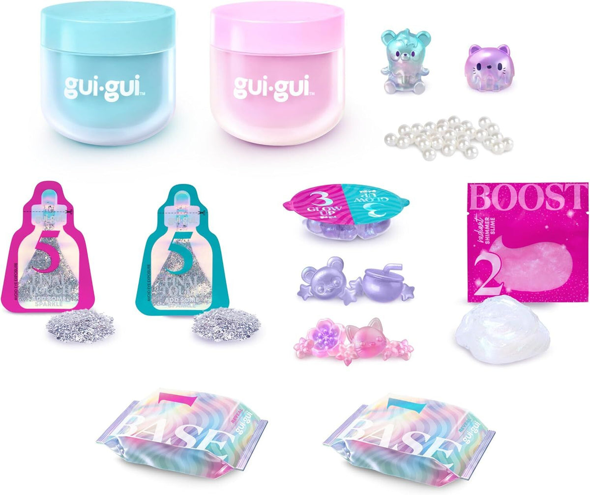 GUI GUI SLIME - BEAUTIFY YOUR SLIME DELUXE TWIN PACK - Toyworld Frankston