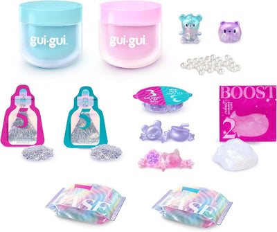 GUI GUI SLIME - BEAUTIFY YOUR SLIME DELUXE TWIN PACK - Toyworld Frankston