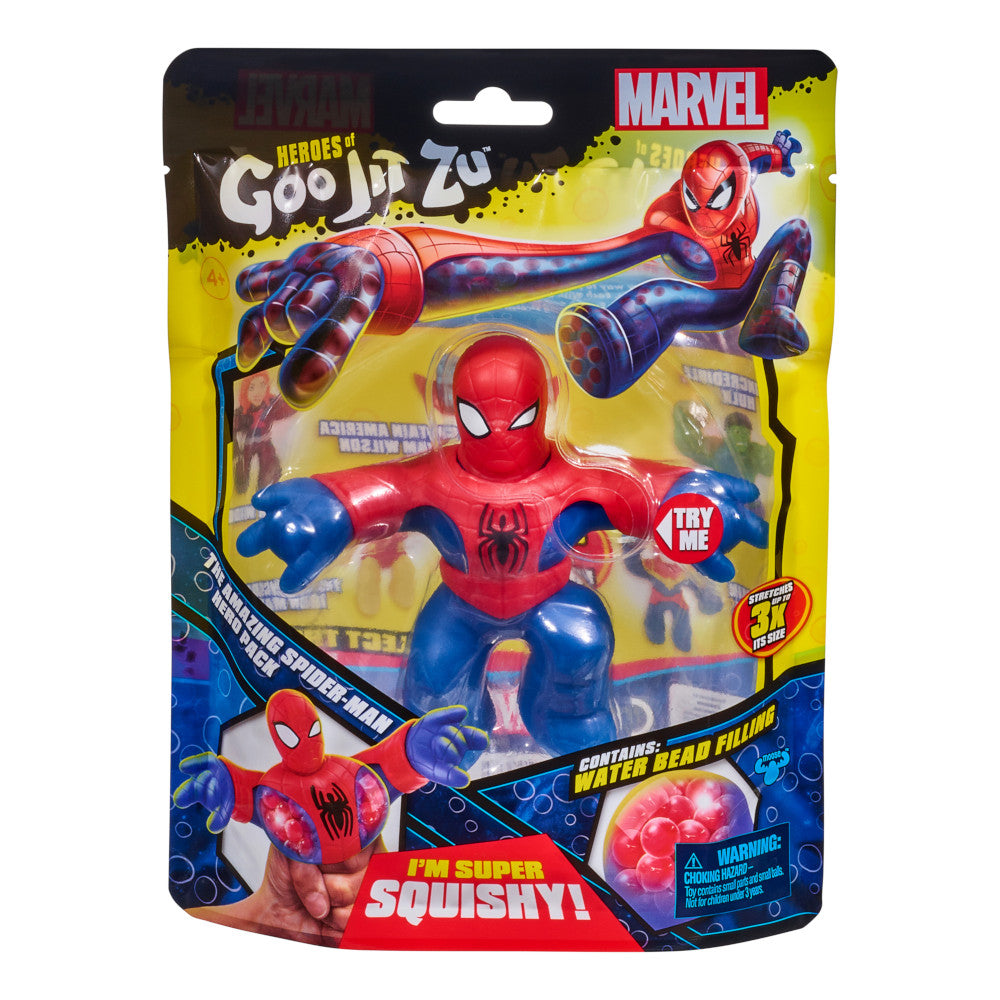 GOO JIT ZU MARVEL S5 HERO PACK SPIDERMAN - Toyworld Frankston